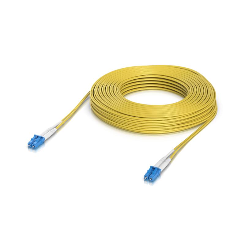 [UACC-OFC-S2-LULU-30M] Ubiquiti OS2 Duplex LC UPC Fiber Patch Cable, 30m