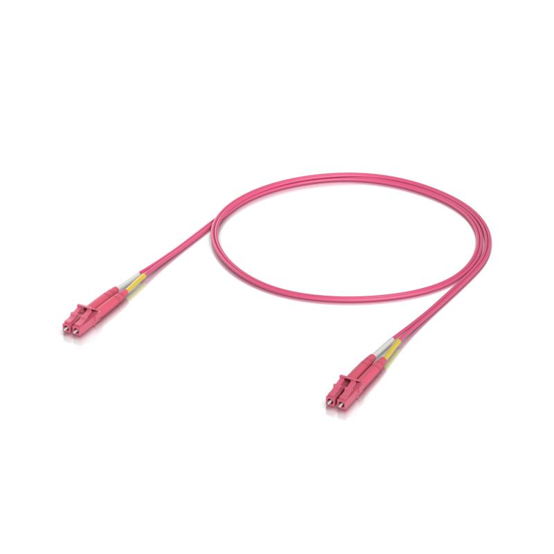 [UACC-OFC-M2-LULU-1M-50] Ubiquiti OM4 Duplex LC UPC Fiber Patch Cable, 1m (50-pack)