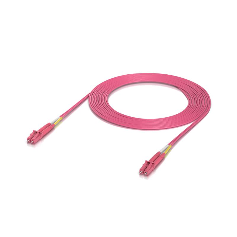 Ubiquiti OM4 Duplex LC UPC Fiber Patch Cable, 3m (50-pack)