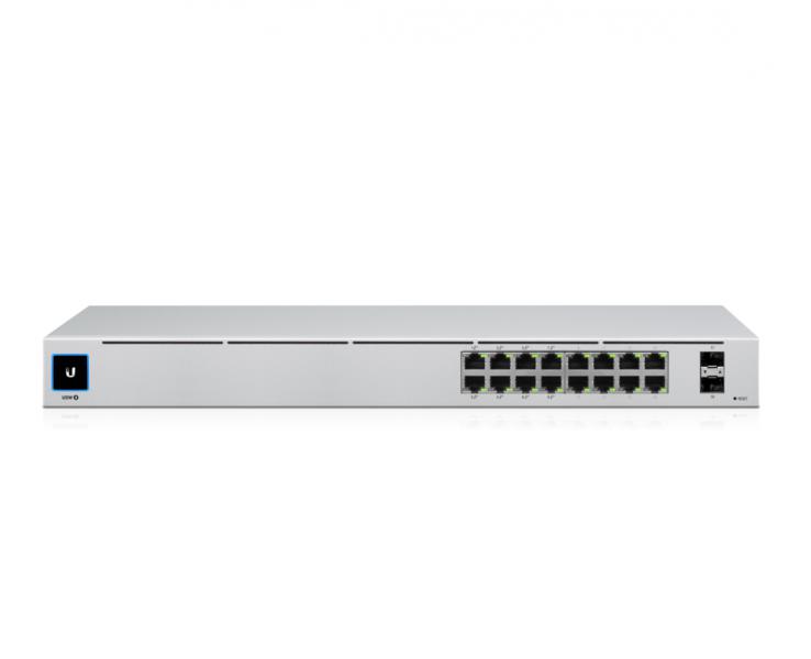 [USW-16-POE] Ubiquiti UniFi Switch Gen 2 - 16 poort, 42W PoE