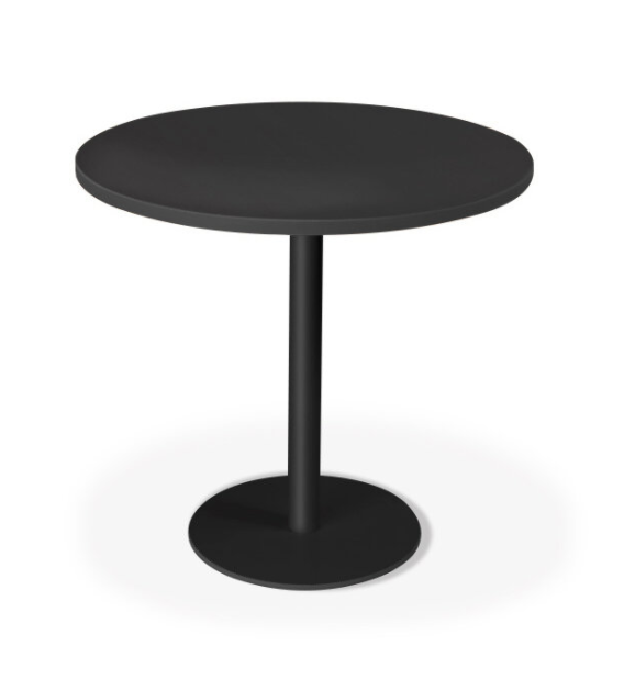 Hoge tafel met centrale poot - ø 80 cm x 110 cm (ø x H)