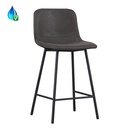 Mikky - barkruk 4-poots - in eco-leer