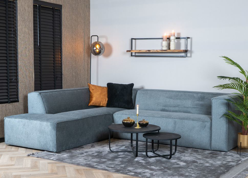 [Memphis-hoekbank-links-polyester-TBA] Memphis - hoekbank links - in polyester (Nog te bepalen)