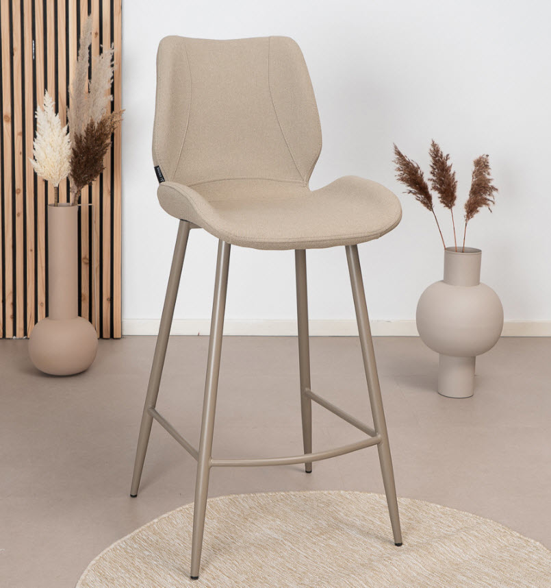 Jena - barkruk - in gerecycled polyester