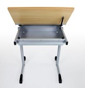 Klapbank - 1-pers - 70 x 50 cm (L x B) - hoogteverstelbaar
