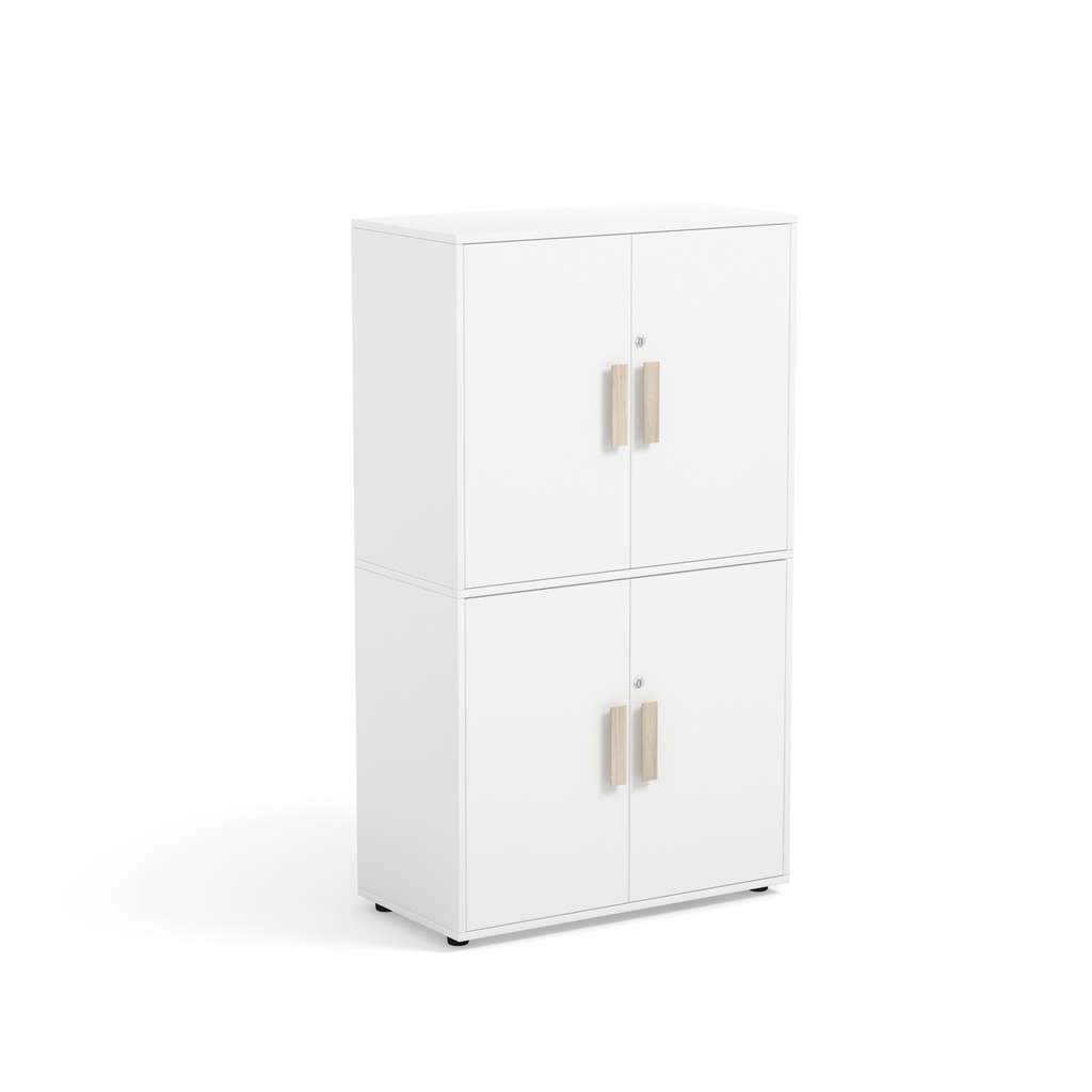 [534-509-Decor deuren-TBA-Option handles-TBA] Inge - houten kast zonder middenwand - met 4 draaideuren (Nog te bepalen, Nog te bepalen)