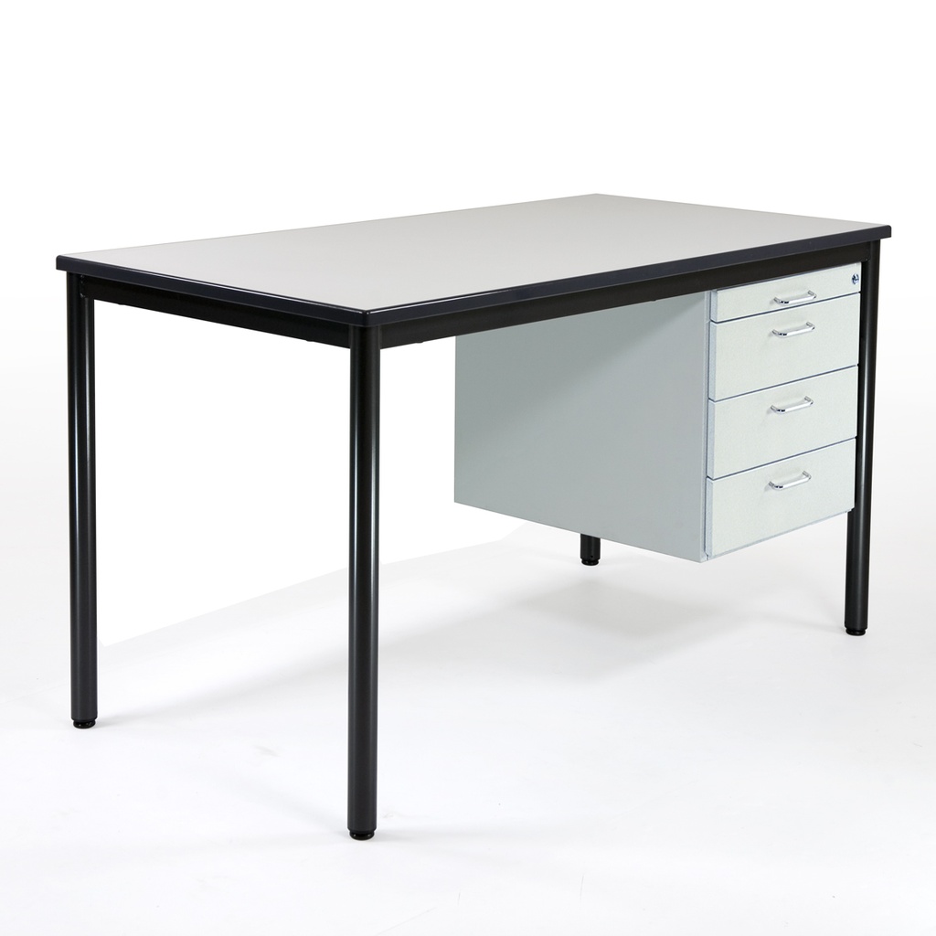 [TEACHERSDESK-Position substructure-TBA-Decor table top and substructure-TBA-Colour frame-TBA] Lerarentafel met ladenblok (Nog te bepalen, Nog te bepalen, Nog te bepalen)
