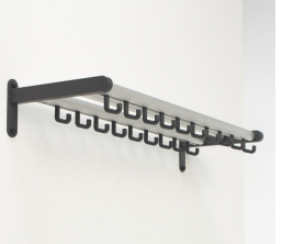 Wandgarderobe Tertio W2 - met hoeden/tassen-plank