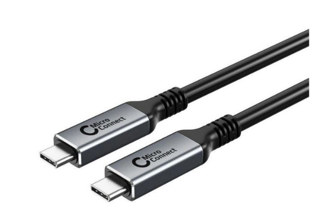 MicroConnect USB-C cable 5m, 100W, 20Gbps