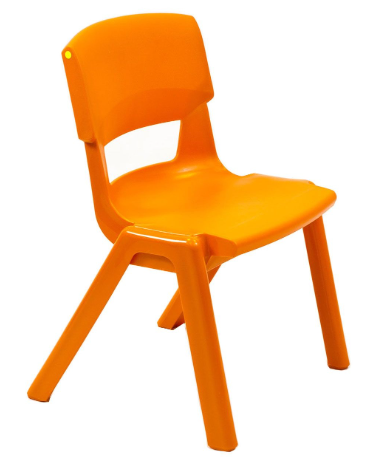[OUTLET-Postura-46 ORANGEBURST] Postura+ Hoogte 46 cm Orange Burst