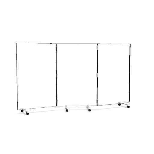 Harmonica Workwall 3-piece, 3540x196 cm (WxH)