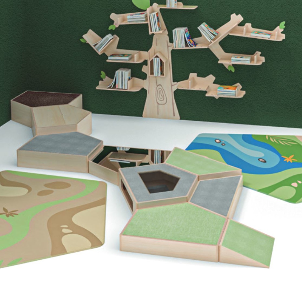 Play Platform: set A (set van 9 stuks)