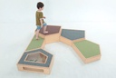 Play Platform: set B (set van 5 stuks)