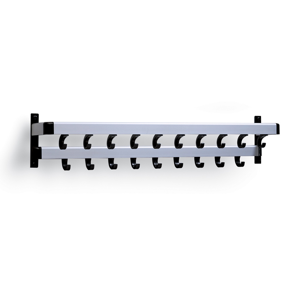 [P15E-Lengte-TBA-Lakkleur secties-TBA-Lakkleur steunen-TBA] Wandgarderobe P15E - voor muurmontage (Nog te bepalen, Nog te bepalen, Nog te bepalen)