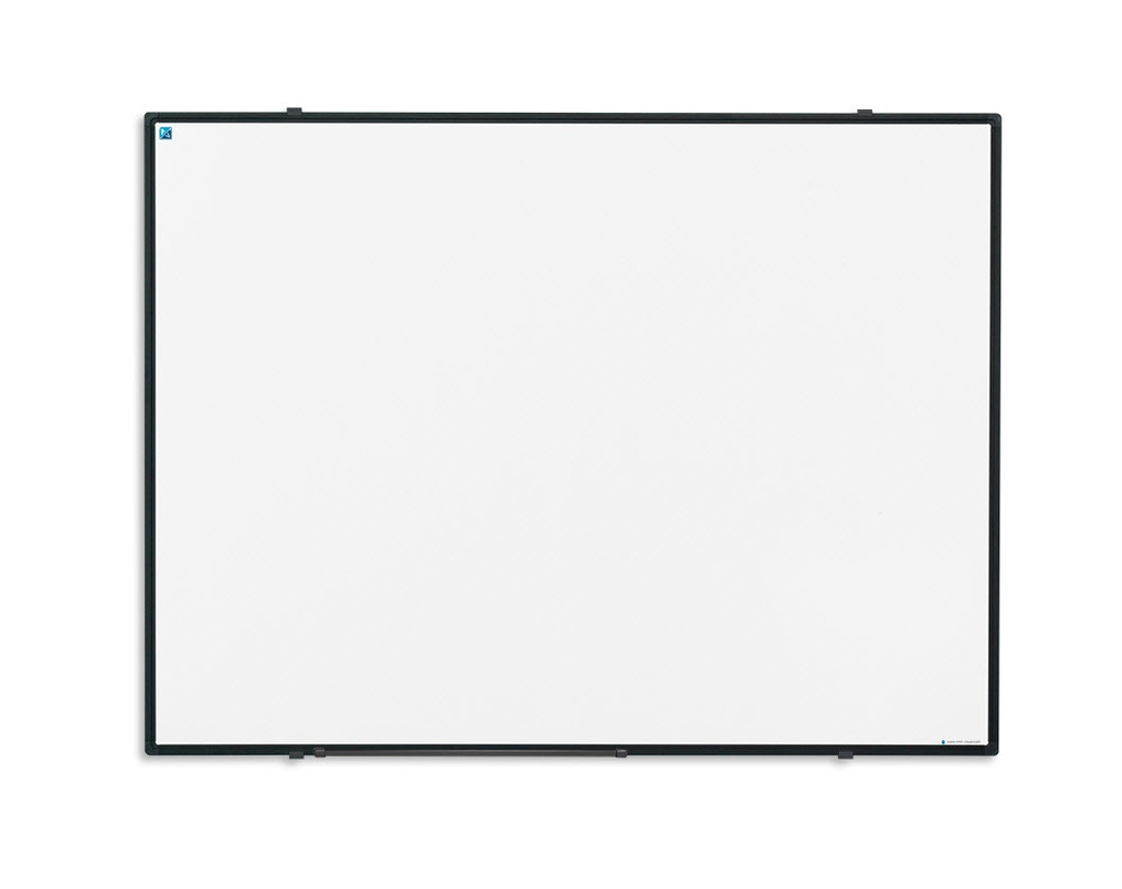 Witbord softline schrijfbord - zwart profiel