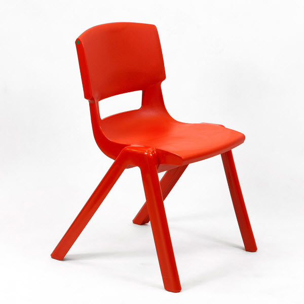 [OUTLET-PAKKET-6STUKS-POSTURA-H26-ROOD-GEEL-BLAUW] Postura stoeltjes - H26 - pakket 6 stuks