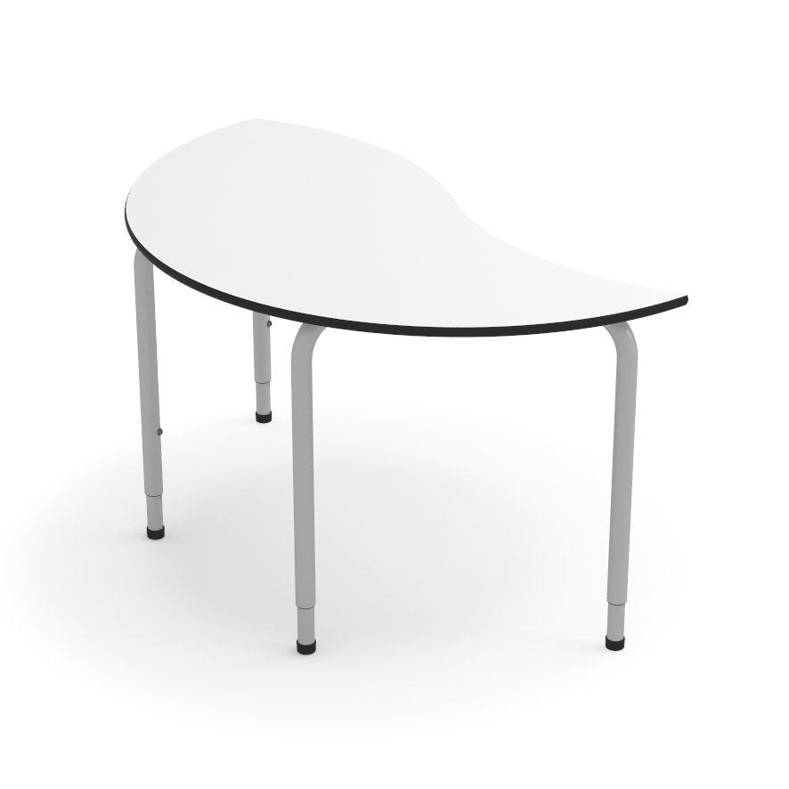 [2345R-Height-TBA] Yang - hoogteverstelbare 4-pootstafel (Nog te bepalen)