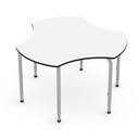 Trisix - 6-pootstafel - hoogteverstelbaar