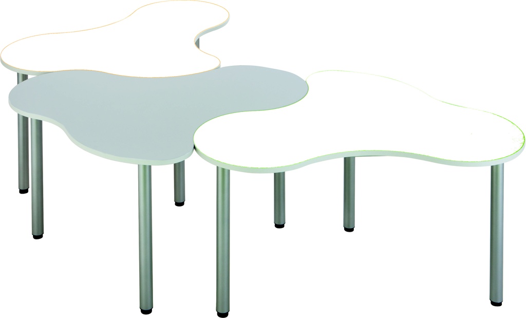 [PUZZEL-Height-TBA-Decor table top melamine-TBA-FRAMECOLOUR-TBA] Puzzel tafel  - blad in melamine (Nog te bepalen, Nog te bepalen, Nog te bepalen)