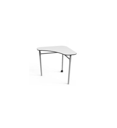 [AMBI-LOW-VAST -WIEL-Height-TBA-Colour frame-TBA] Ambi Low - organic table - volkern - vaste hoogte - met wiel (Nog te bepalen, Nog te bepalen)