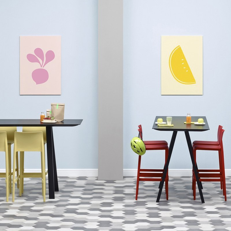 [ARK107-FNP_NE] Arki - hoge tafel - blad anti-fingerprint