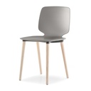 Babila 4-poots - houten onderstel