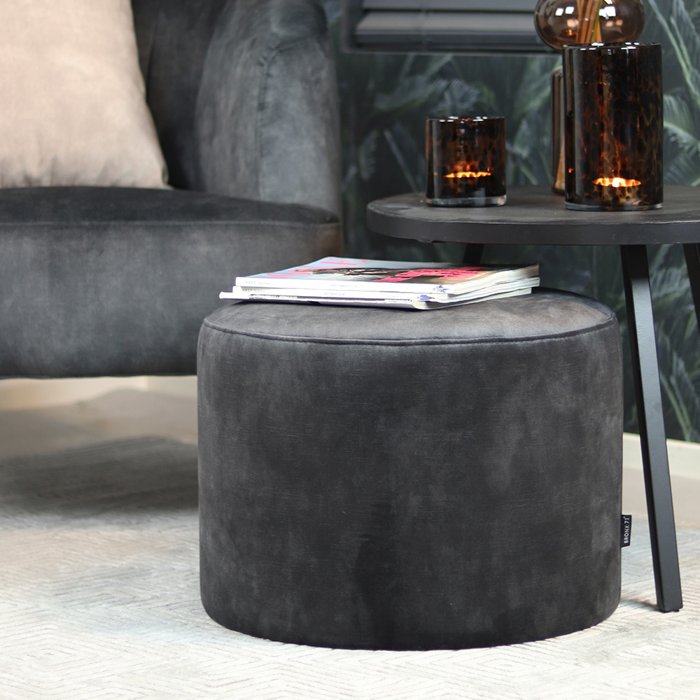 Beau - hocker - in velvet