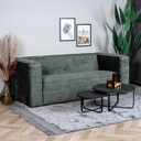 Memphis - 2,5 zitsbank - in velvet