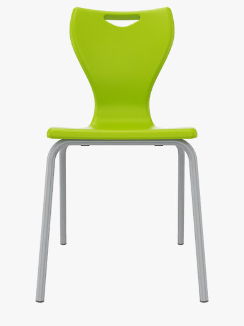 [OUTLET-PAKKET-3STUKS-SF2-H35-LIME] SF2 stoel - H35 - zitschaal lime - pakket 3 stuks