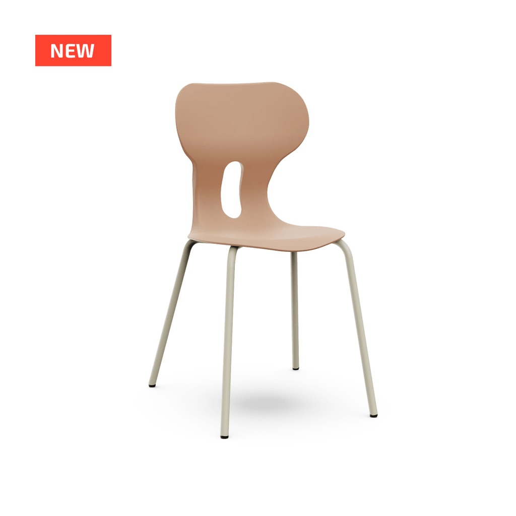 Kleur zitschelp: Licht terracotta