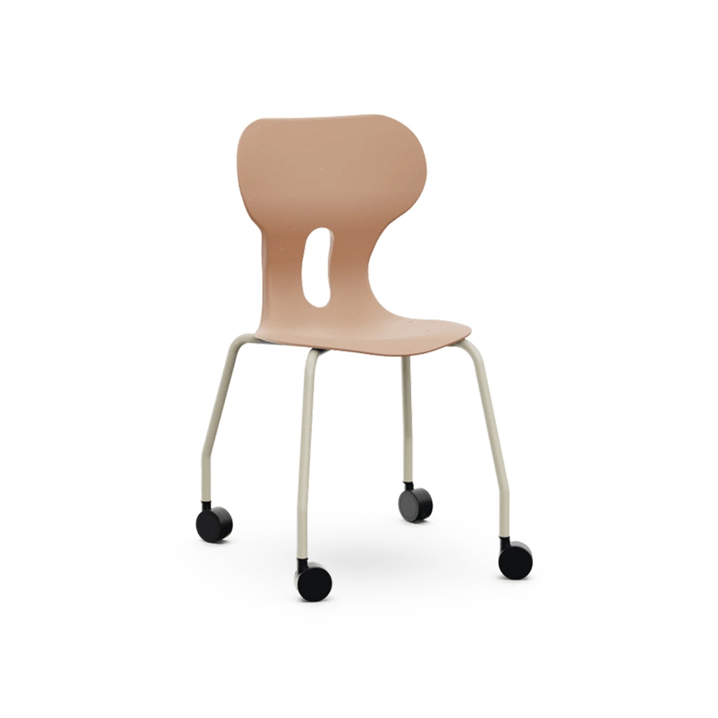 Kleur zitschelp: Licht terracotta