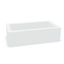 Plantenbak b80xd44,2xh22 wit