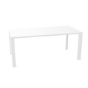 Glass desk - Rear-lacquared tempered glass worktop 10 mm th. - L.180 / D.90 / H.74.5