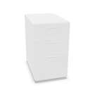 drawers + file caryying pedestal (to be completed with top) W. 41,5  H. 71,5 ÷ 72,2  D. 64,5 