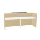 Z2 STRAIGHT COMPOSITION WITH CLOSING SIDE PANELS W.246 D.88 H.116,5