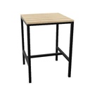 Arca bartafel 80x80cm vaste hoogte