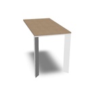 extension table for desk L. 160 - 180 cm W. 120  H. 75  D. 60 