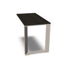 rh/lh extension table for desk L. 200 cm or central for desk L. 160 - 180 - 200 cm W. 120  H. 75  D. 60 