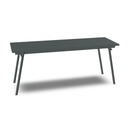 Desk - Melamine worktop 25 mm th. - Round leg Ø 35 mm - L.180 / D.60 / H.75