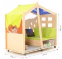 Mobiel lees- en speelhuis
