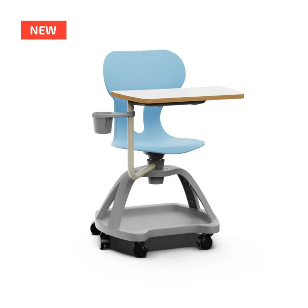 [1056] Lia stoel met schrijftablet