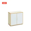 Ada - houten kast zonder middenwand - met 2 draaideuren (nieuwe versie 2026)