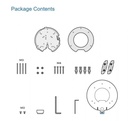 Ubiquiti Montageset - U6-PRO/U6-LR/U6-Enterprise/U7-Pro