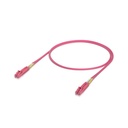 Ubiquiti OM4 Duplex LC UPC Fiber Patch Cable, 1m (50-pack)