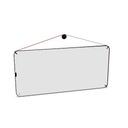 Portable whiteboard, size XL