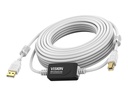 VISION Professional installation-grade USB 2.0 active cable - 15m