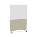 Acoustic whiteboard high double