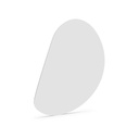 Pebble whiteboard, 88x75 cm