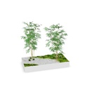 Plateau végétal COLLINE 800 mm - ZEN