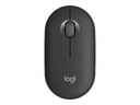 Pebble Mouse 2 M350s Bluetooth-muis - Logitech 910-007015, Ambidextrous, Optisch, RF-draadloos + Bluetooth, 4000 DPI, Grafiet